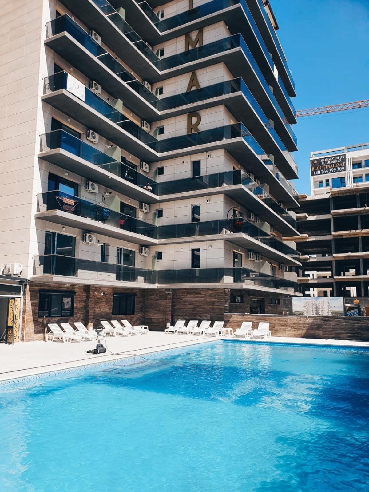Năvodari Apartament Studio Teo Blue In Mamaia Nord מראה חיצוני תמונה